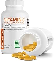 Vista 7 de Vitamina C Bronson Vitamins, pastillas de 0,035 oz premium sin OMG, ácido ascórbico, 1