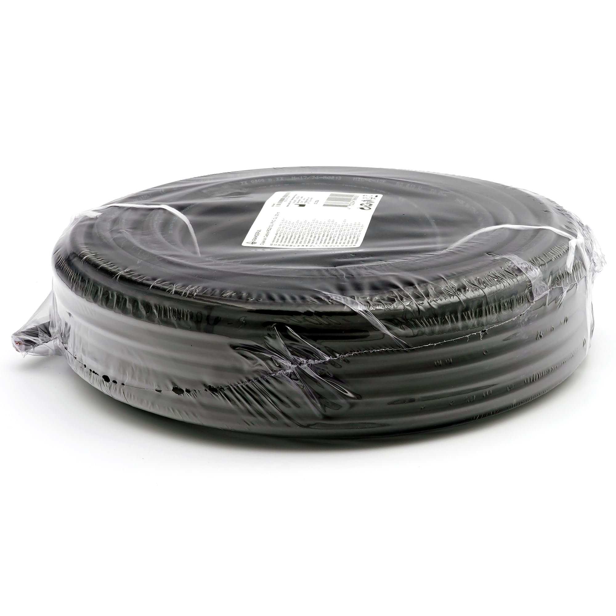 Cavo Coassiale LMR400 A Basse Perdite – Lunghezza 12 Piedi, Connettori PL-259 Maschio, Per Impianti CB, Radio HAM, Antenne