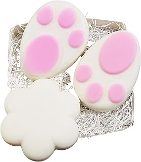 Juego de regalo de jabón de cola de algodón y...