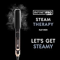 Vista 2 de INFINITIPRO by Conair Steam Therapy Plancha plana, plancha de pelo de 1 1/2 pulgadas
