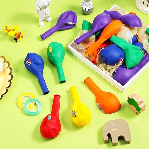 Miniatura 4 de Capoda 60 globos de ciencia para fiestas, globos de látex científicos, decoración de cumpleaños con temática científica para el aula, suministros de