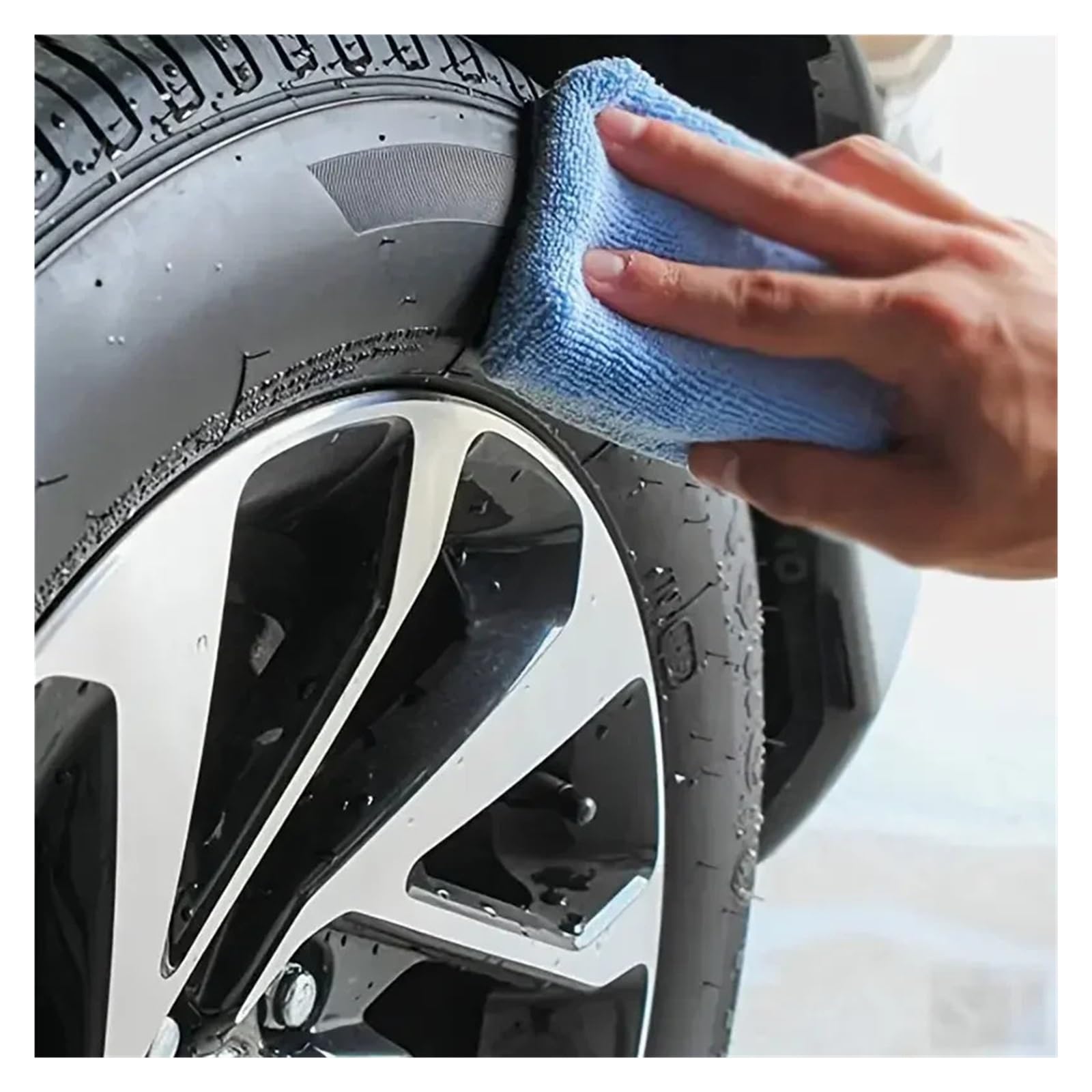 Compatible con 1/20 almohadillas aplicadoras de cera for autos, esponjas pulido microfibra, esponja suave for encerado y detallado automotriz, almohadilla espuma limpiadora(20pcs)
