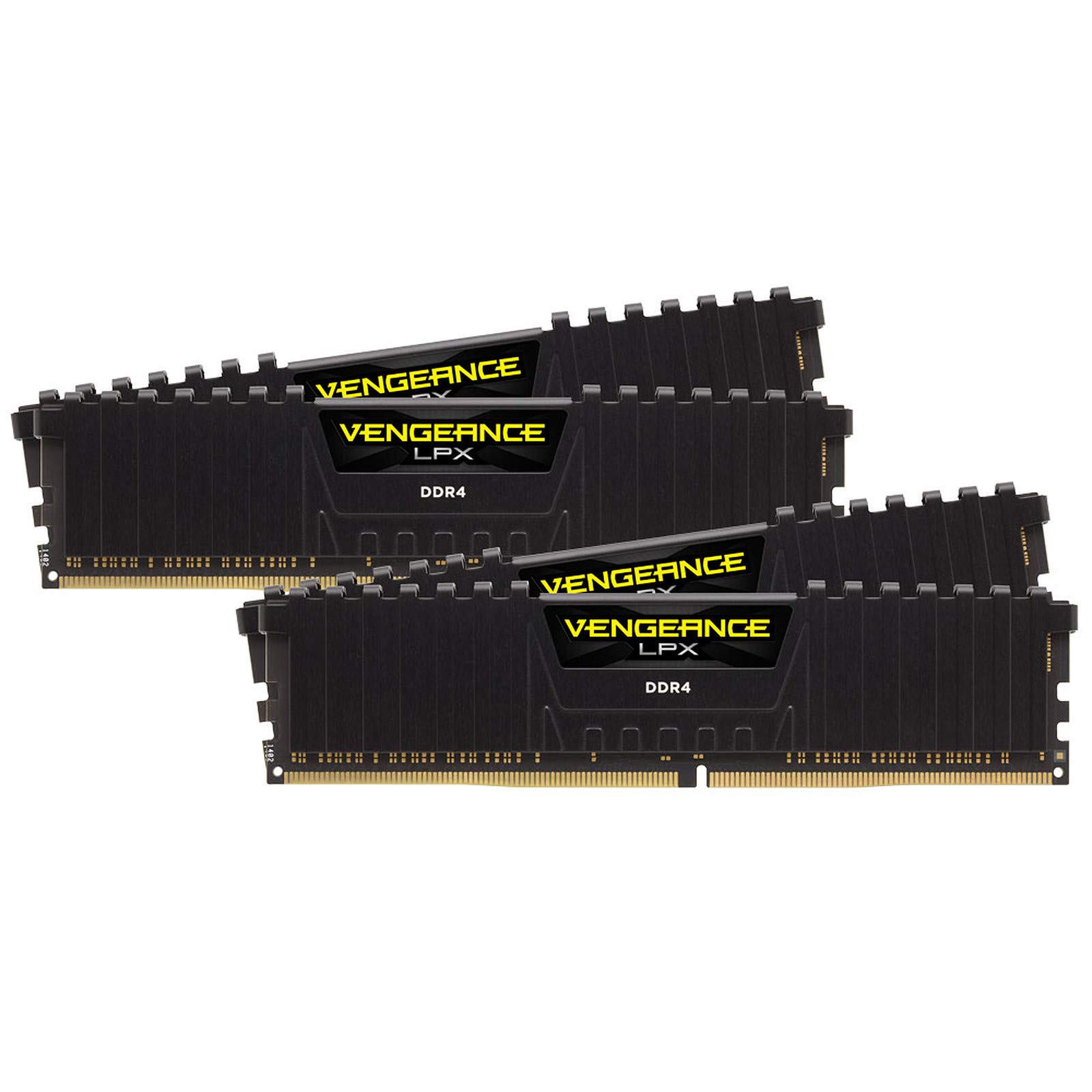 Corsair Vengeance LPX 128 GB (4 x 32 GB) DDR4 3000 (PC4-24000) C16 1,35 V Desktop-Speicher – Schwarz