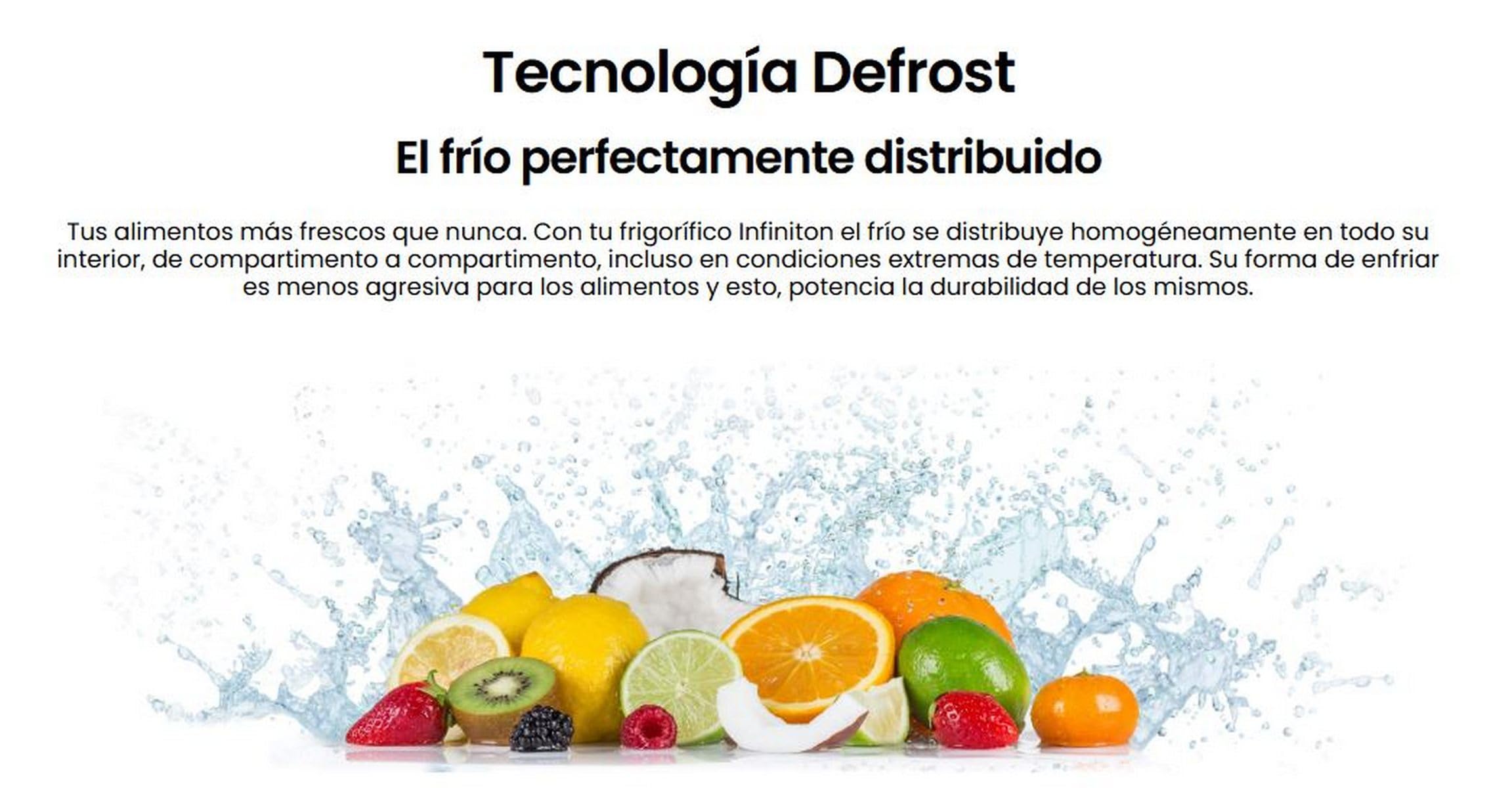 INFINITON FG-A85B - Frigorifico una puerta | Color Blanco | Alto 85cm | Capacidad 92 Litros | Temperatura regulable | Luz LED | Clase A+/F — view 7