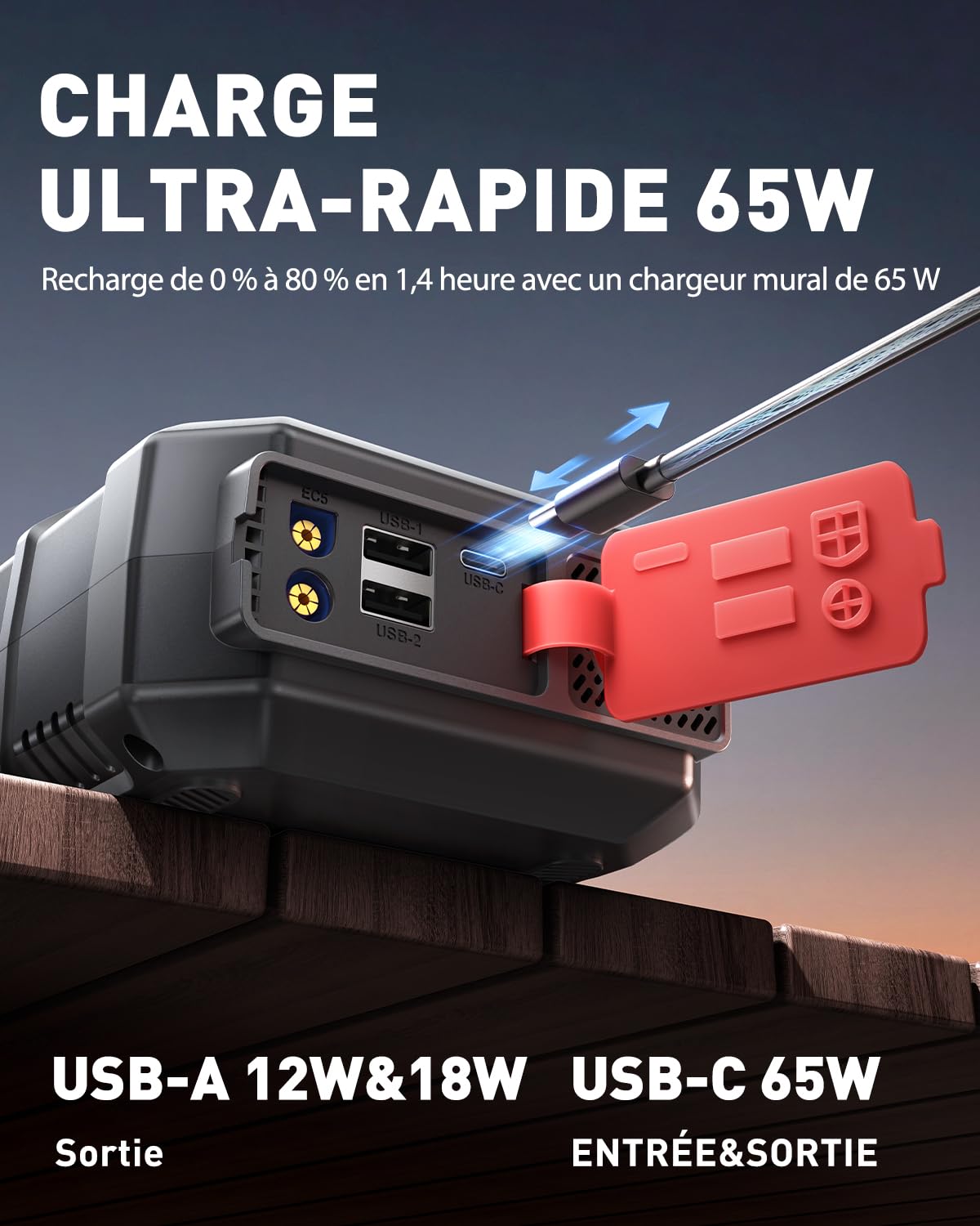 8000A Booster Batterie Voiture avec Gonfleur 160PSI, 26800mAh Démarreur Batterie avec PD65W Charge Rapide et LED, 12V Booster Voiture Puissant, Bloc d'alimentation avec compresseur