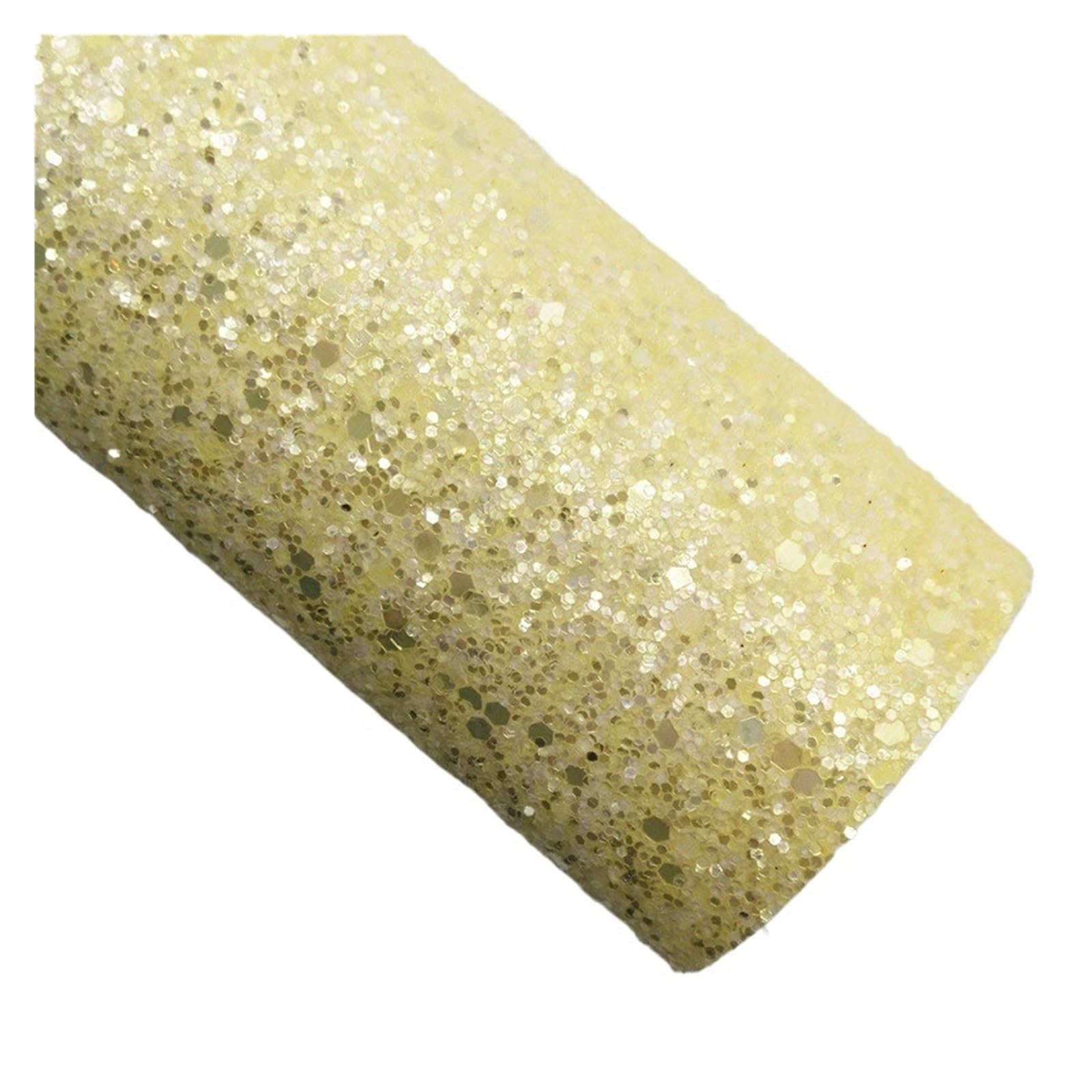 Grober Glitzerstoff Regenbogen-Glitzer-Stoff, bedrucktes Kunstleder, for Schleife, Ohrringe, DIY, 21 x 29 cm oder 30 134(5-30X134CM)