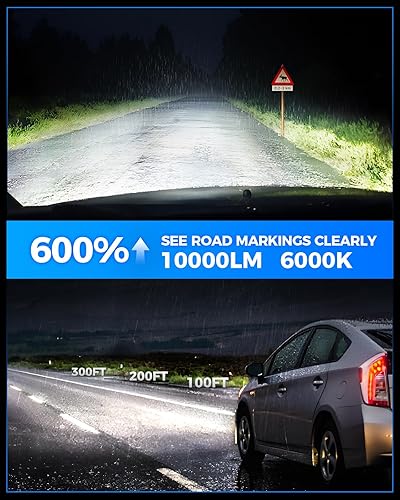 Vista 26 de Marsauto Bombillas HID D1S, 66144 66140 85140 85415 (85415C1) para reemplazo HID, bombilla de xenón blanco frío de 35 W 6000 K, Plug and Play