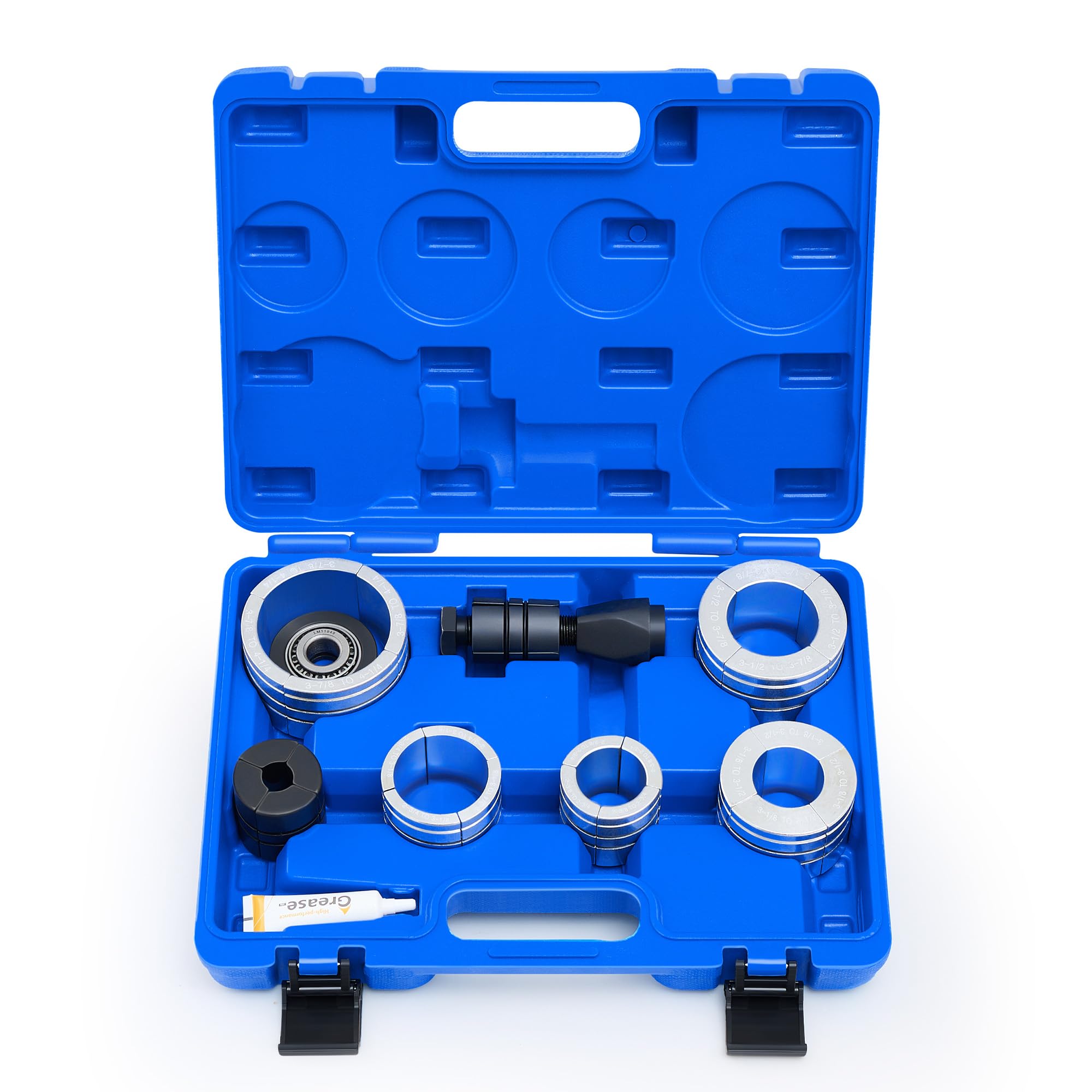 Orion Motor Tech Exhaust Pipe Expander Tool Kit 1-5/8 to 4-1/4 inch, Hex 28 mm Exhaust Pipe Stretcher Kit, Muffler Pipe Spreader with Storage Case, Automotive Car Tool Kit for Tail Pipe Tube