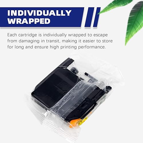 Miniatura 9 de LC20E - Cartucho de tinta XXL de ultra alta capacidad compatible con impresora LC20EBK LC20EM LC20EC LC20EY Brother LC20E para impresora Brother