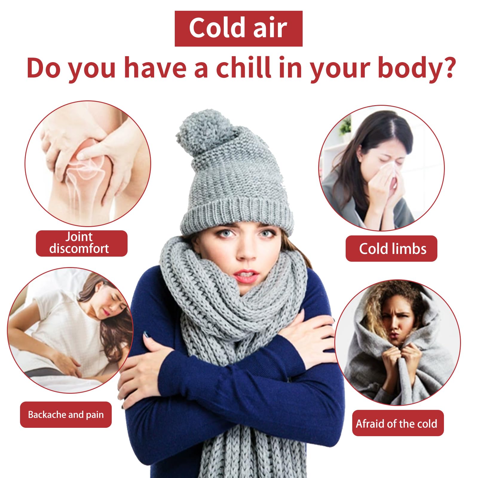 Cerotti allo zenzero per sollievo muscolare e articolare, terapia termica naturale per schiena, collo e dolori articolari, di lunga durata, facili da usare, 6 scatole da 120 cerotti per un comfort