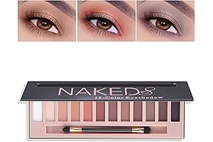 12 Colors Nude,Natural Matte Eyeshadow Palette