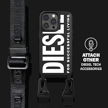 iPhone13Pro スマホカバー　DIESEL 黒　ネックストラップ 楽天市場】【送料無料】 DIESEL ディーゼル iPhone ケース