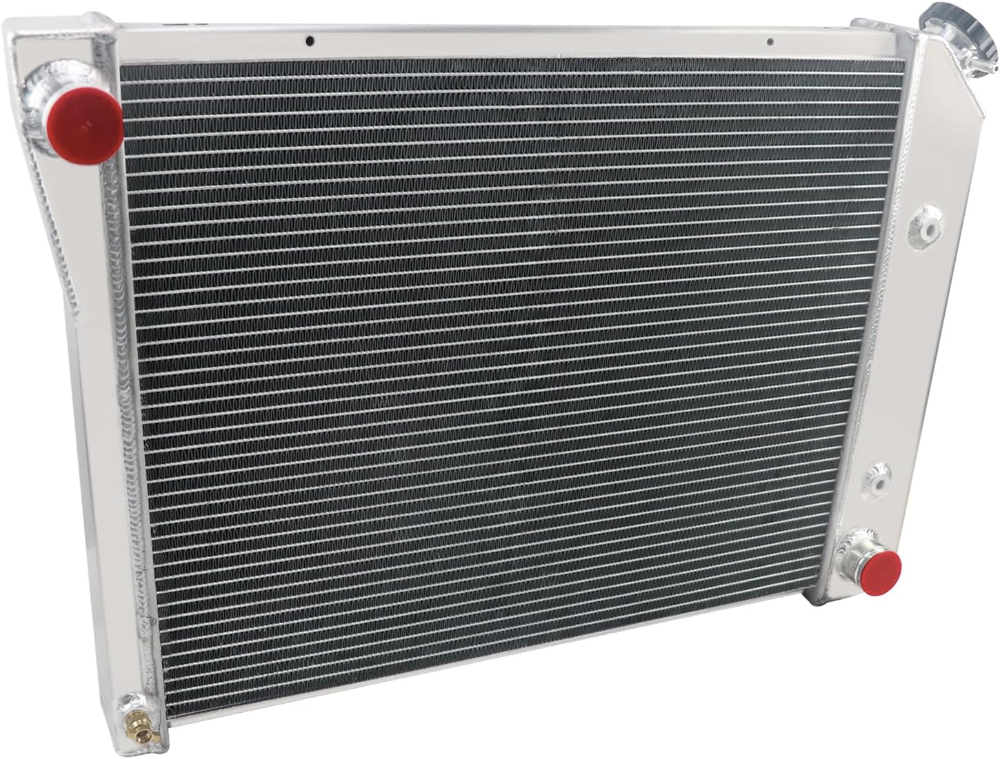 ALLOYWORKS 3 Row Full Aluminum Radiator for 1968-1974 Chevy Camaro/Pontiac Firebird / 1980-1987 Buick Regal