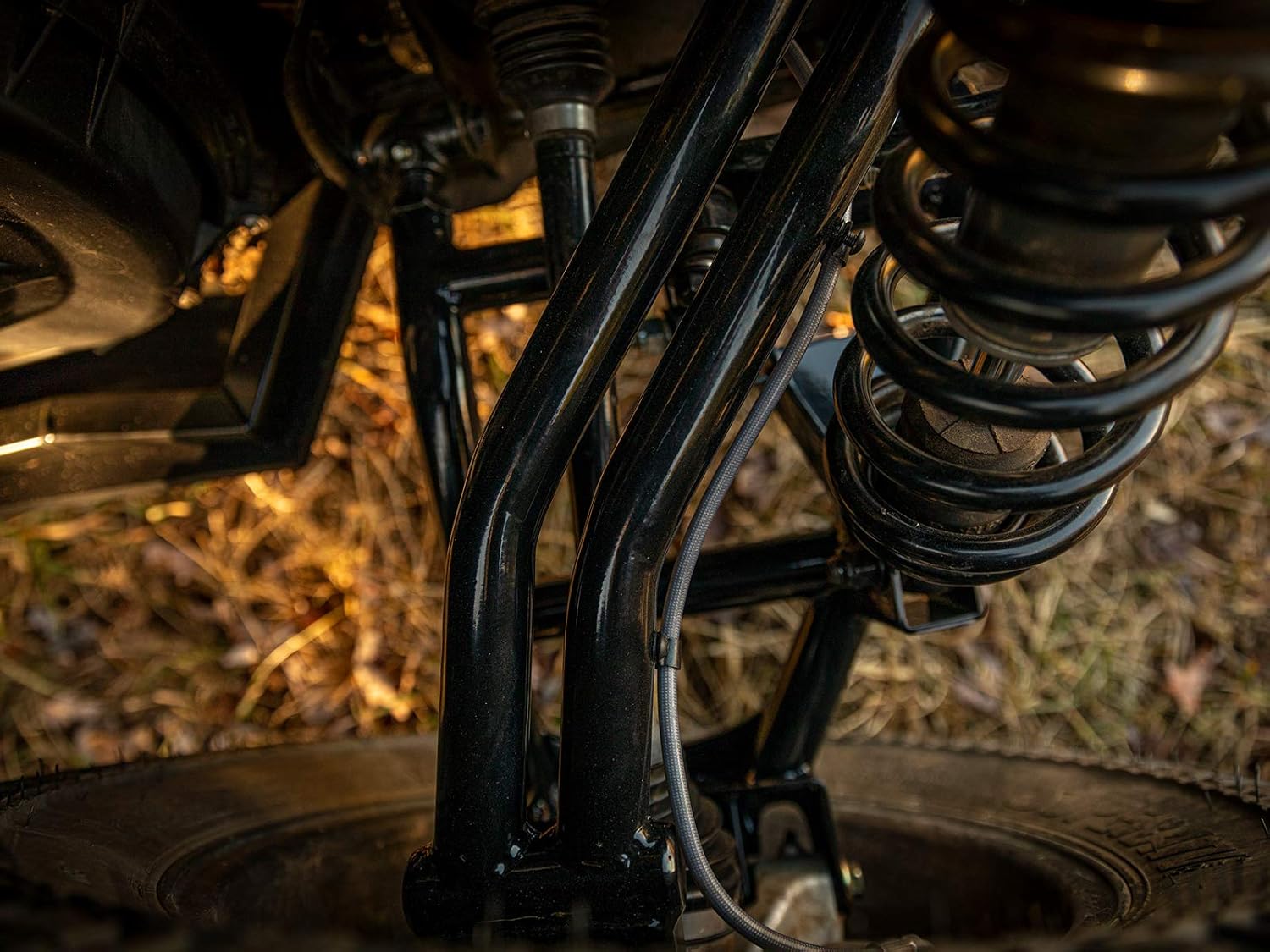SuperATV Rear A-Arms for 2021+ Can-Am Commander 1000R DPS | 2022+ Can-Am Commander DPS 700 | UV-resistant Powder Coat Finish | Adjustable Pivot Blocks