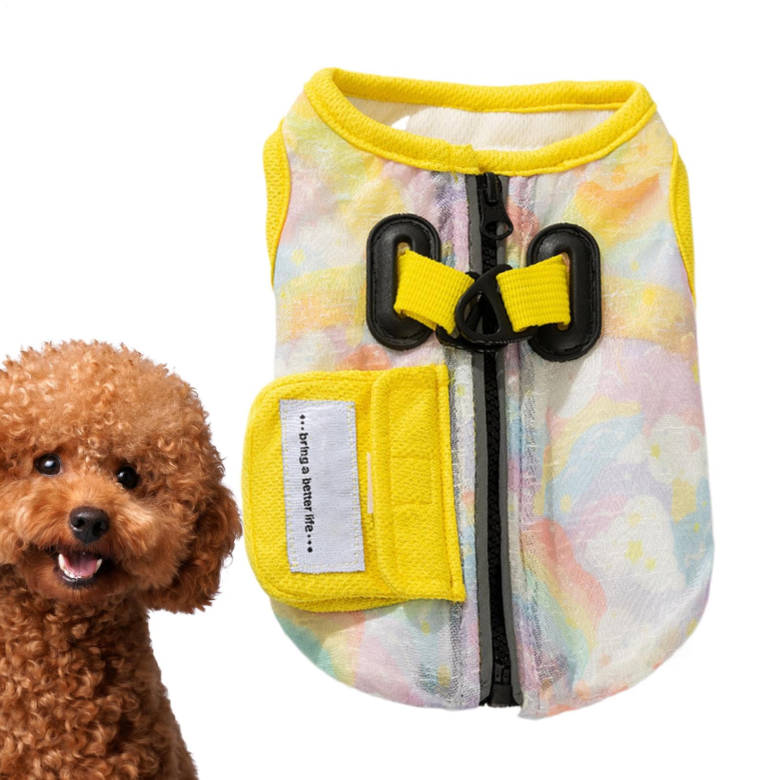 Veste rafraîchissante pour chiens contre les coups de chaleur en été