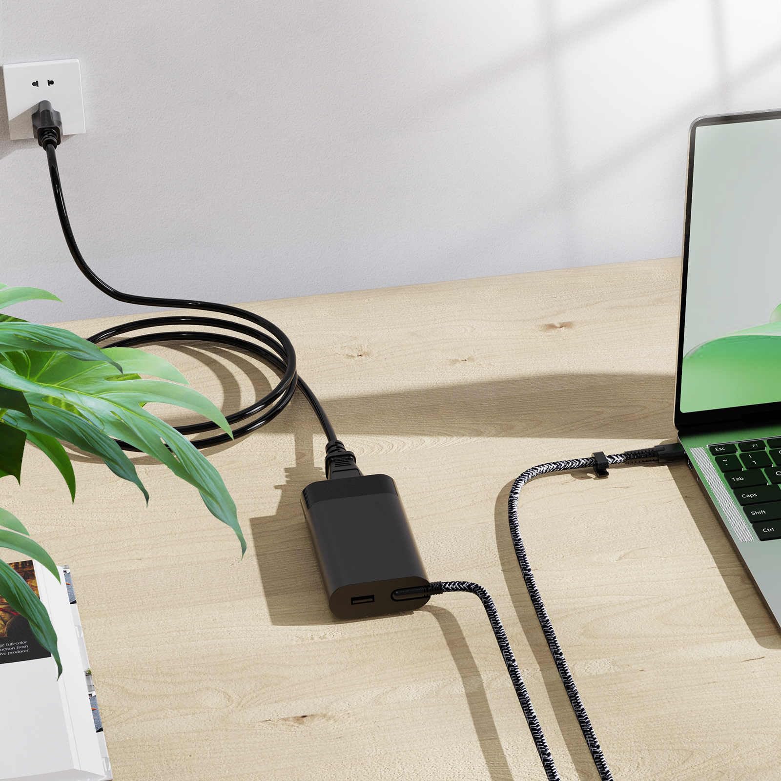 Alimentatore USB C da 110 W per HP M52950-001 M52946-003 M52946-001 TPN-CA24 TPN-DA24 HP Elite Dragonfly G3 ZBook Firefly 16 G9 G10 EliteBook 860 865 G9 G10 Adattatore di alimentazione