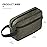 Icramsy Travel Toiletry bag Toiletry bag for women men Hanging Cosmetic bag Travel accessories for Women Men (Deep green)