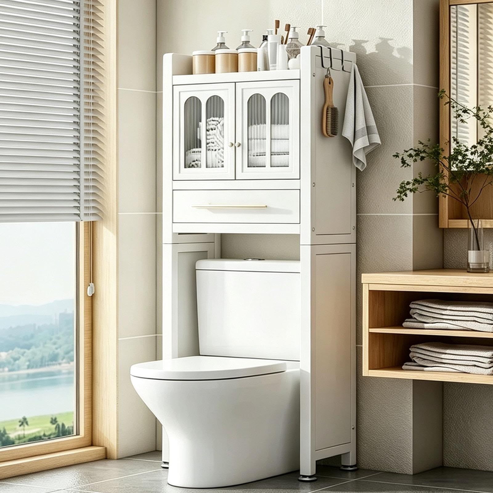 Generico Mobile Sopra Lavatrice Mensola Bagno Etagere Toilette