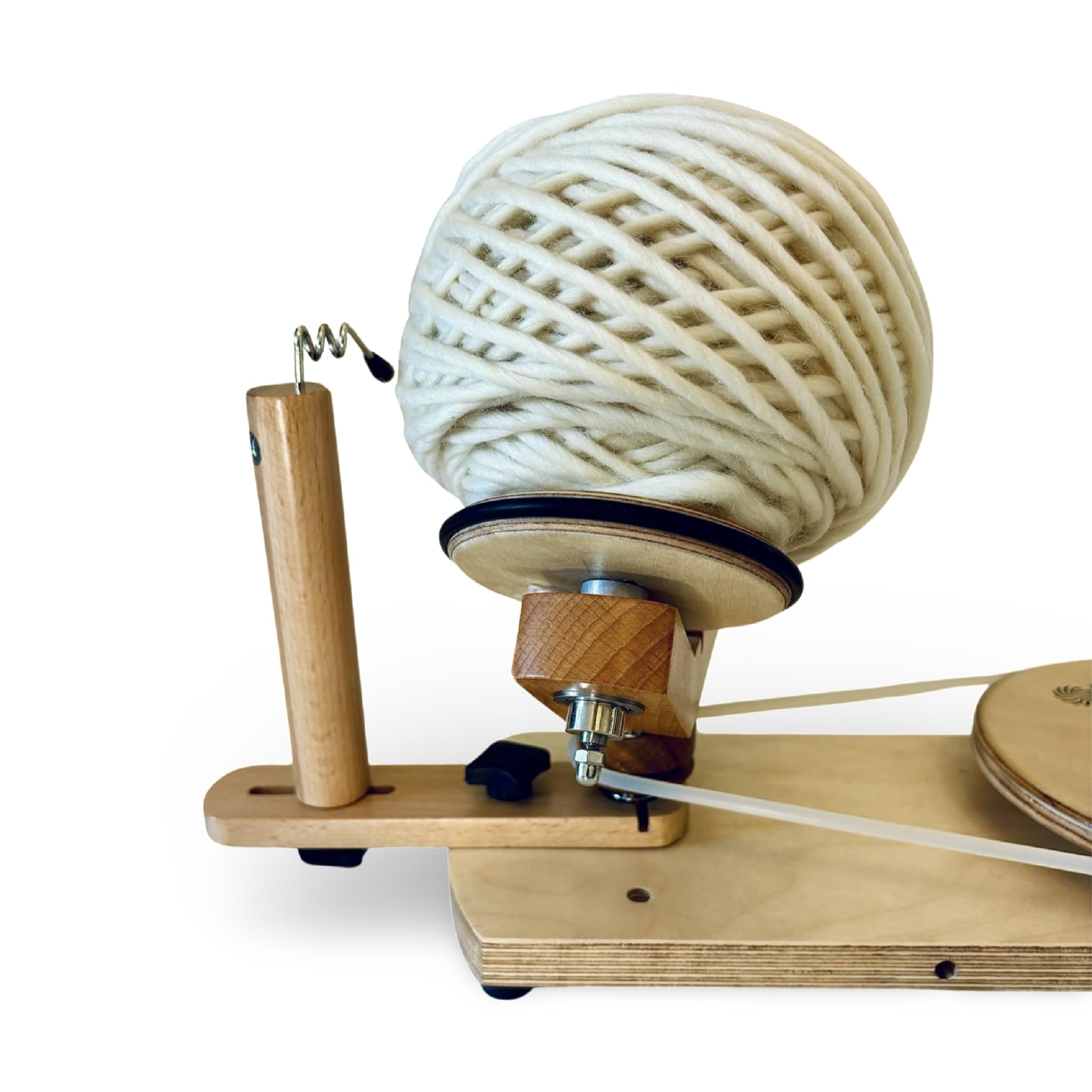 Revolution Fibers Jumbo-Garnkugelwickler, professionelle Qualität, Hartholz-Ahorn, Fassungsvermögen: 482 ml