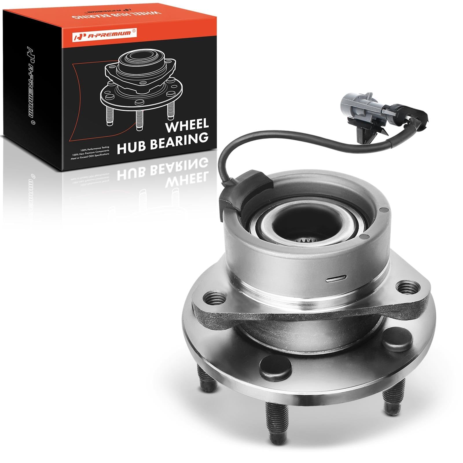 Front Wheel Hub Bearing 4WD For 1997-1999 2000 Ford F150 12x1.75 Studs