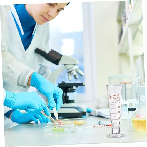 Miniatura 9 de Laboratorio graduado taza de medición de boca ancha vaso cónico vaso de precipitados líquido dispensador cilindro experimento herramienta para la