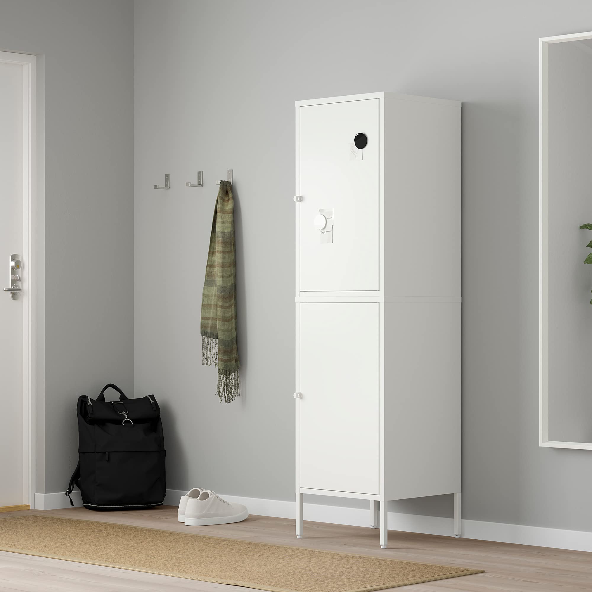 IKEA HÄLLAN Storage Combination with Doors, 45 x 47 x 167 cm