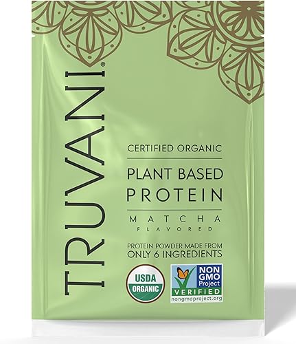 Miniatura 154 de TRUVANI – Polvo de proteína a base de plantas – Proteína orgánica certificada USDA en polvo, vegano, sin OMG, sin gluten