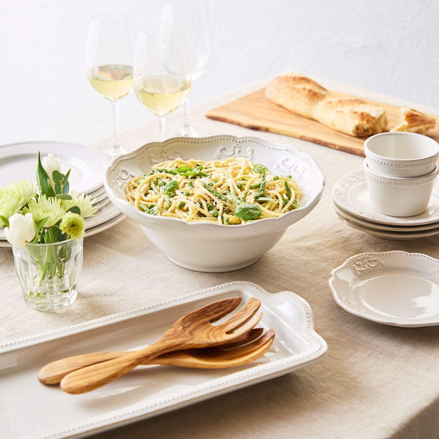 Amazon.com: Sur La Table Pearl Stoneware Ramekin, White: Home