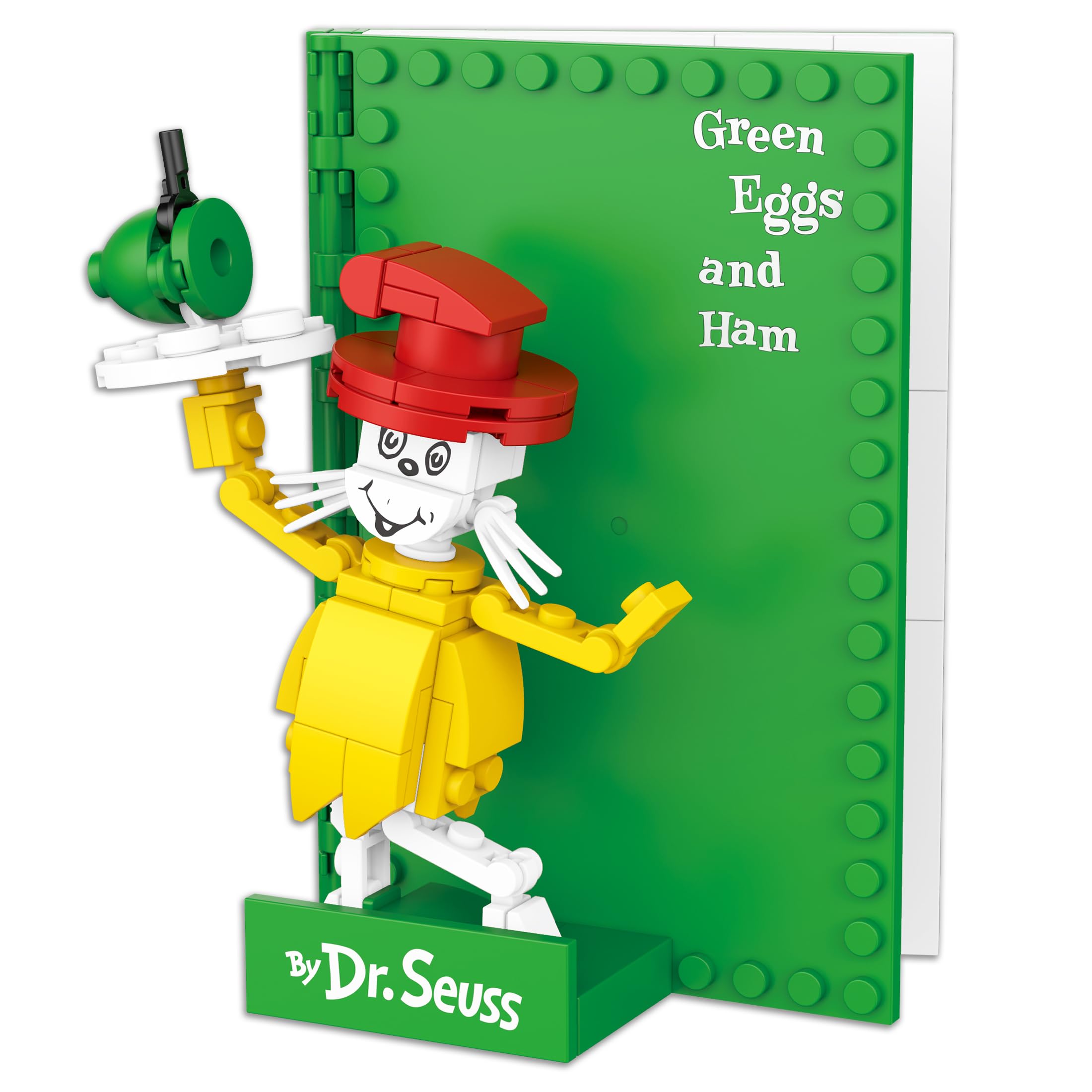 Amazon.com: Brickcraft Dr. Seuss Green Eggs and Ham Book Building