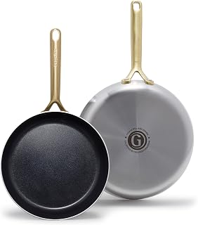 GP5 Stainless Steel 10" and 12" Frypan Set