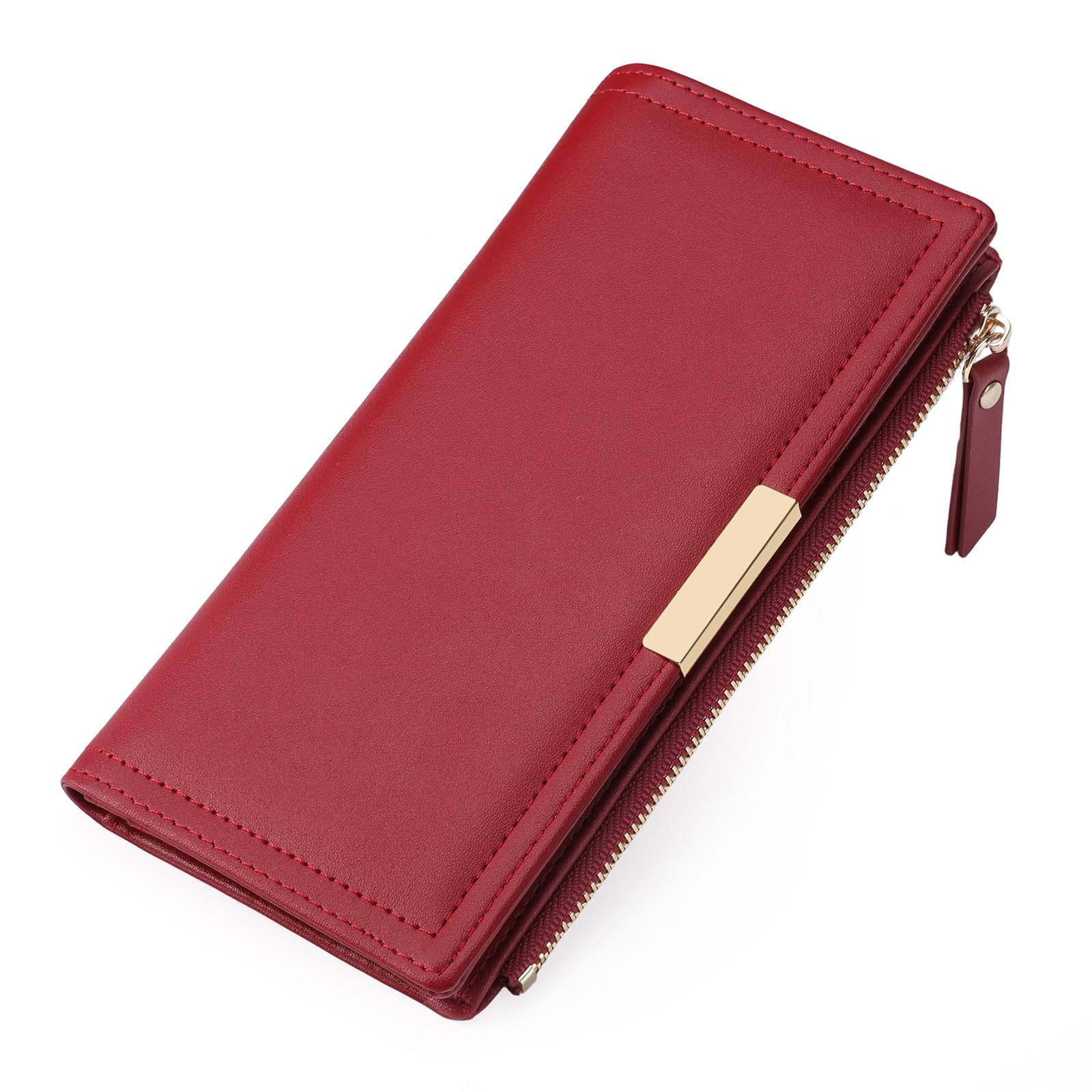 Slim Women's Wallet Ladies Credit Card Holder Bifold RFID Blocking
