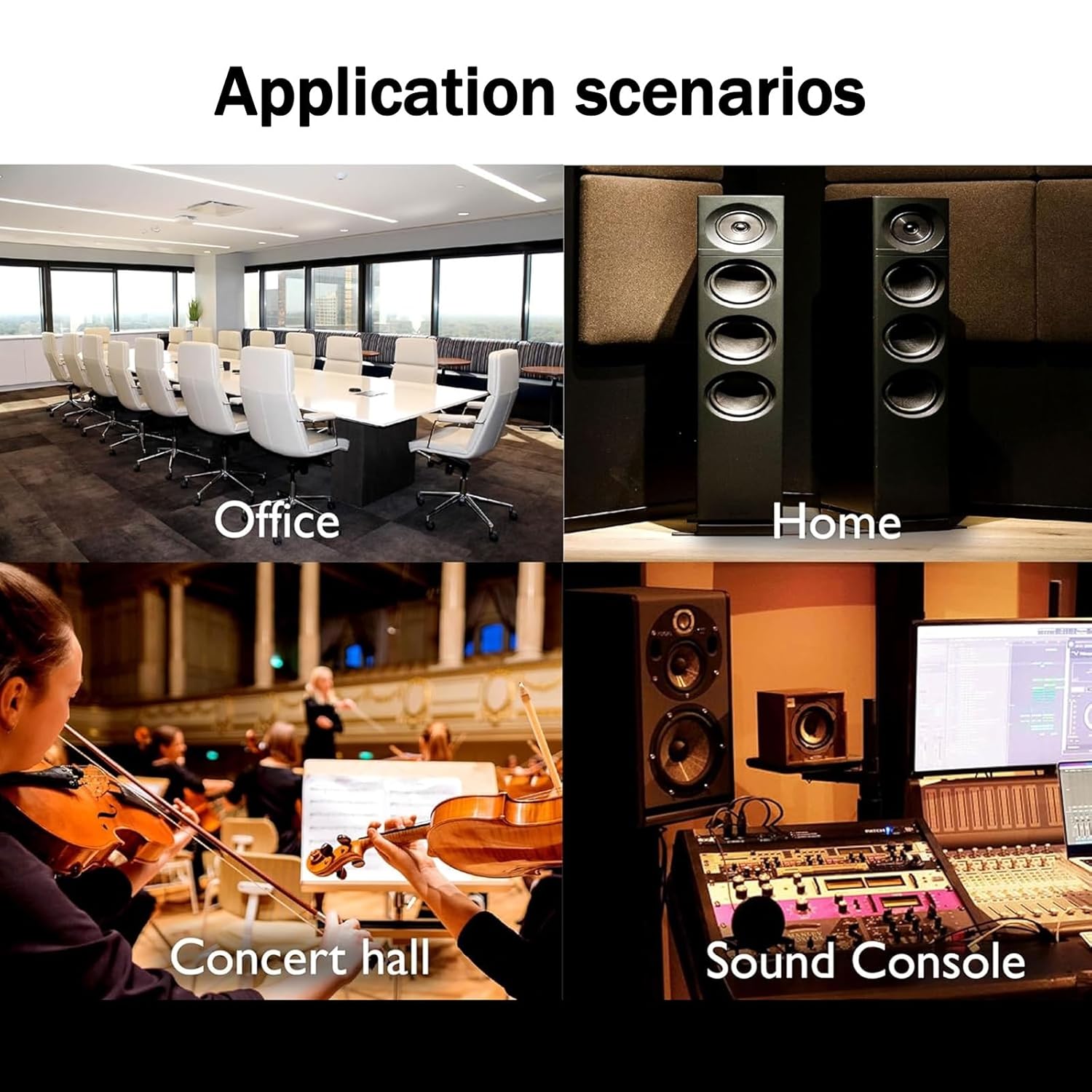 18~28 AWG 2 Conductor Electrical Wire, Clear Speaker Cable 300V Pure Copper/Tinned Copper Parallel Clear Hookup Wire, UL Certified Low Voltage Cable for Outdoor LED Light Strings(65ft,G+S 26AWG)