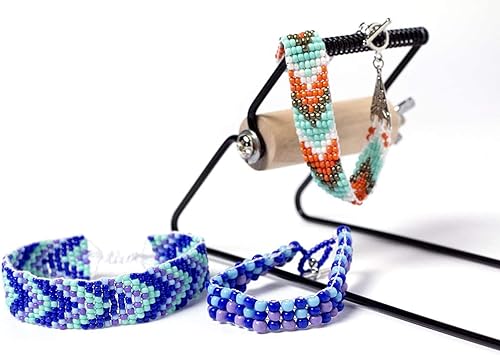 Miniatura 2 de Cousin DIY Creative and Fun - Juego de telar de cuentas con aguja hilo y más color negro