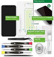 GIGA Fixxoo iPhone 11 Pro Retina LCD Kijelző Csereképernyő - Érintőképernyős Üveg Szerszámkészlettel - Egyszerű Kijelzőjavító Szett 2