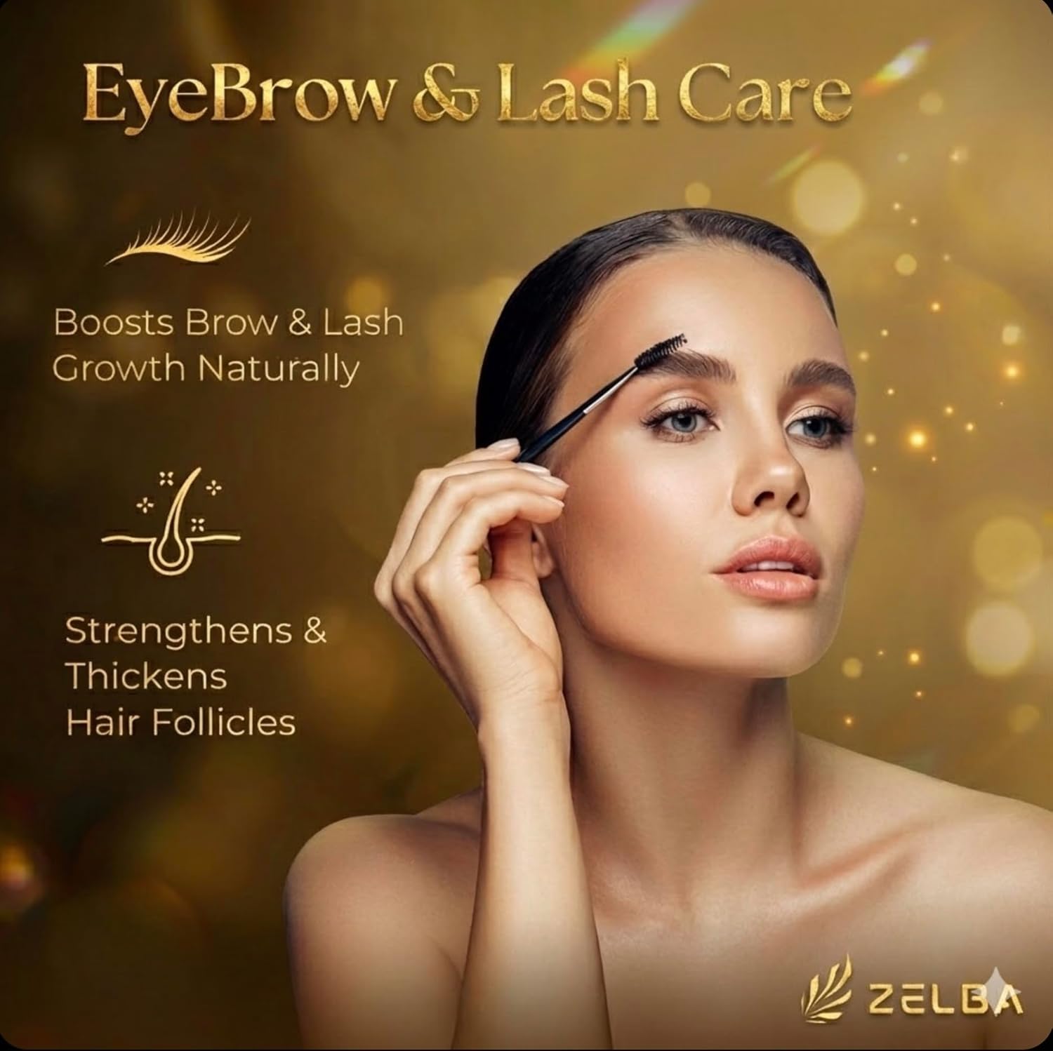 Zelba Organic Jamaican Black Castor Oil 4.2 oz – Cold Pressed, 100% Pure & Natural – Hair Growth, Eyelash & Eyebrow Enhancer, Skin Moisturizer – Hexane-Free – in Glass Bottle - Image 4