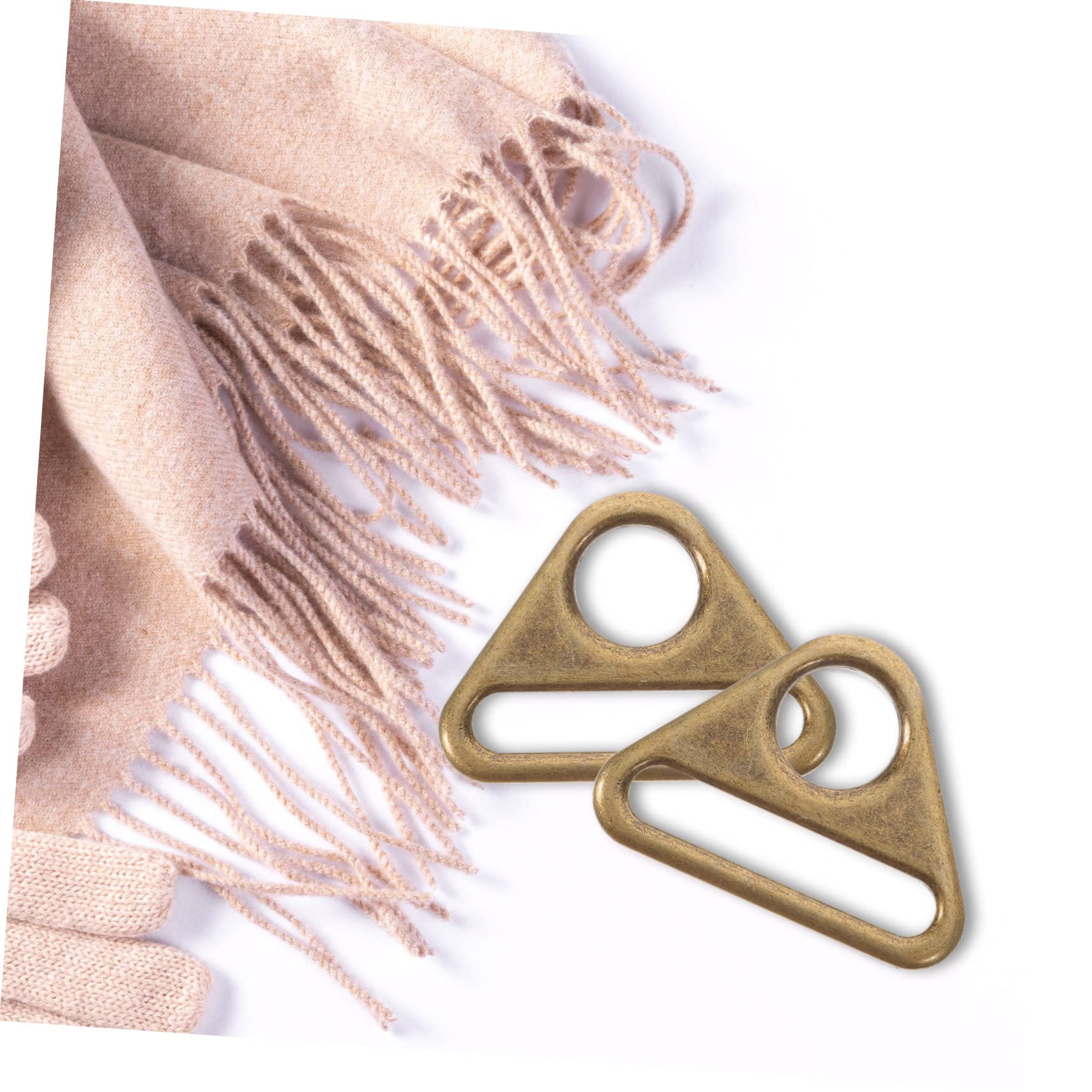 COHEALI 30pezzi Fibbie Regolabili Per Zaini e Progetti Fai Da Te Chiusure Triangolari Per Abbigliamento e Accessori Facile Utilizzo e Resistente