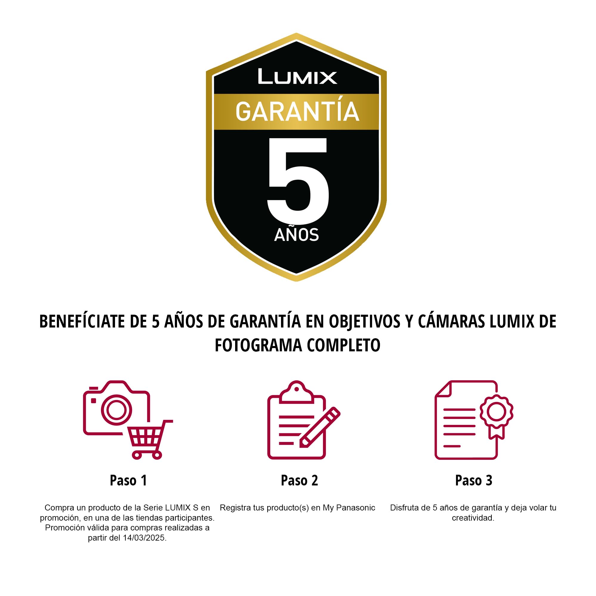 Panasonic LUMIX S Objetivo 24-60mm, Montura L, Objetivo de Apertura Constante F2.8 para Cámara Sin Espejo de Fotograma Completo, Negro