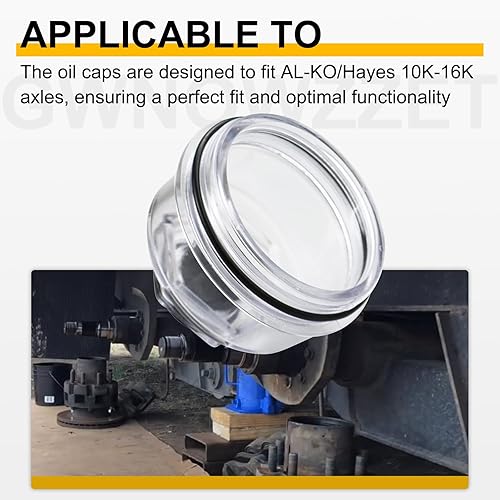 Miniatura 5 de Kit de tapa de aceite para AL-KOHayes 10K-16K ejes RG04-250 (2PCS)