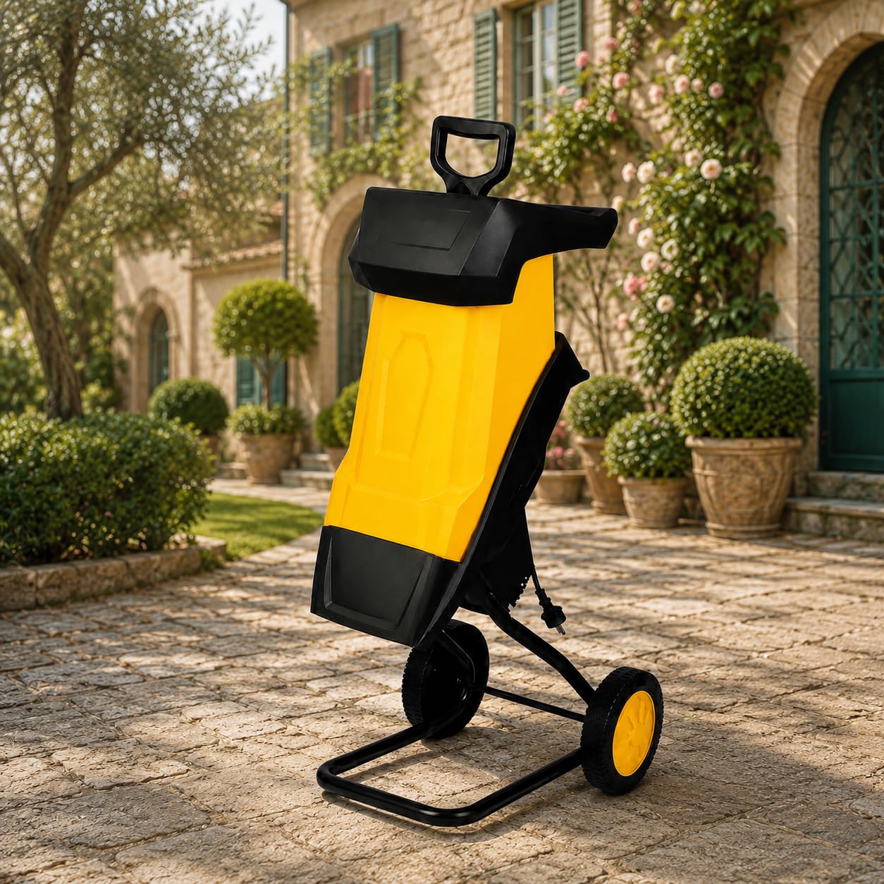 Broyeur de Branches et Végétaux Électrique 2500 W 30m