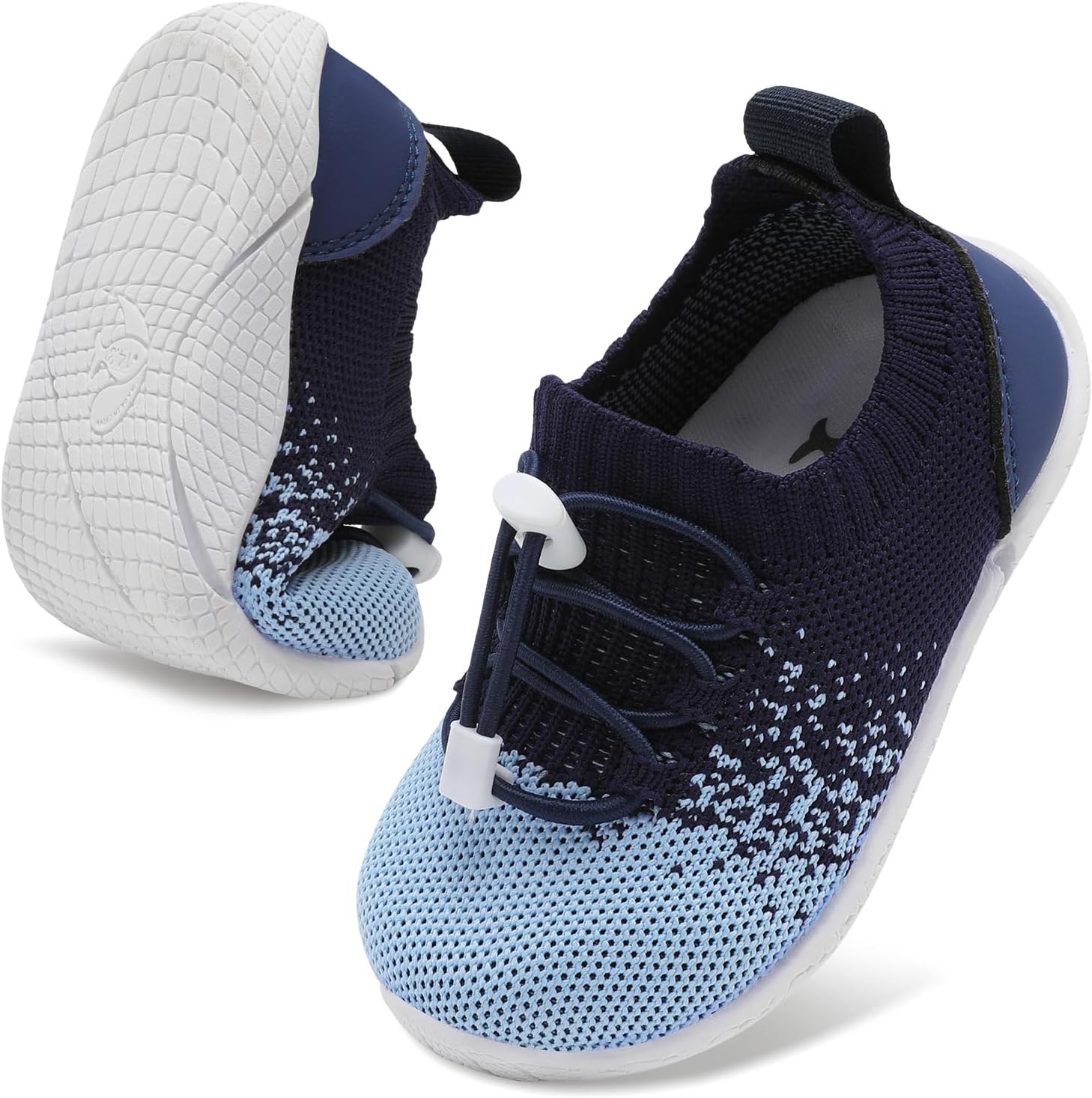 FEETCITY Baby Shoes Boys Girls First Walking Shoes Infant Sneakers Crib Shoes Breathable Lightweight Slip On Shoes