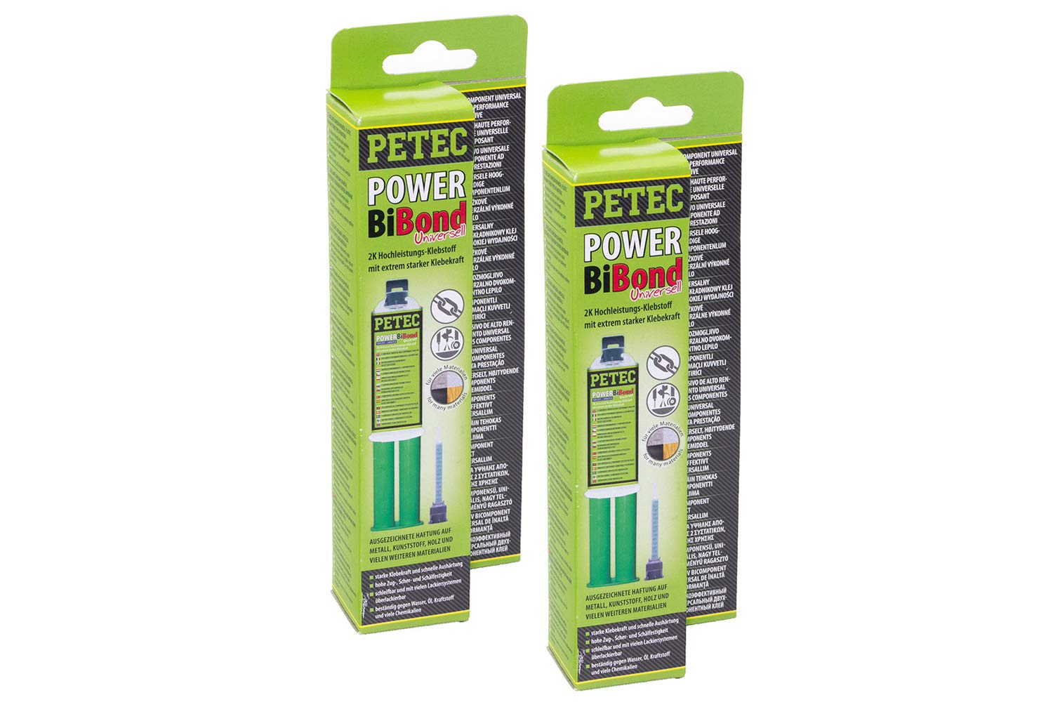 Klebstoff Universal Power BiBond PETEC 2x24 ml pour plastique et métal - 6