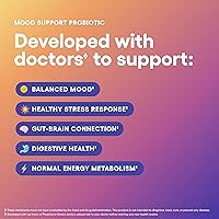Vista 3 de Physician's CHOICE Mood Support Probiotic - Supports a Balanced Mood, Healthy Stress Response & Digestive Health with Prebiotics, Ashwagandha