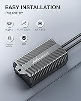 Vista 5 de Nilight Decodificador CANbus LED 9007/HB5 – Arnés Anti-Parpadeo Libre de Errores Resistencia Condensador para Bombilla LED, Paquete de 2