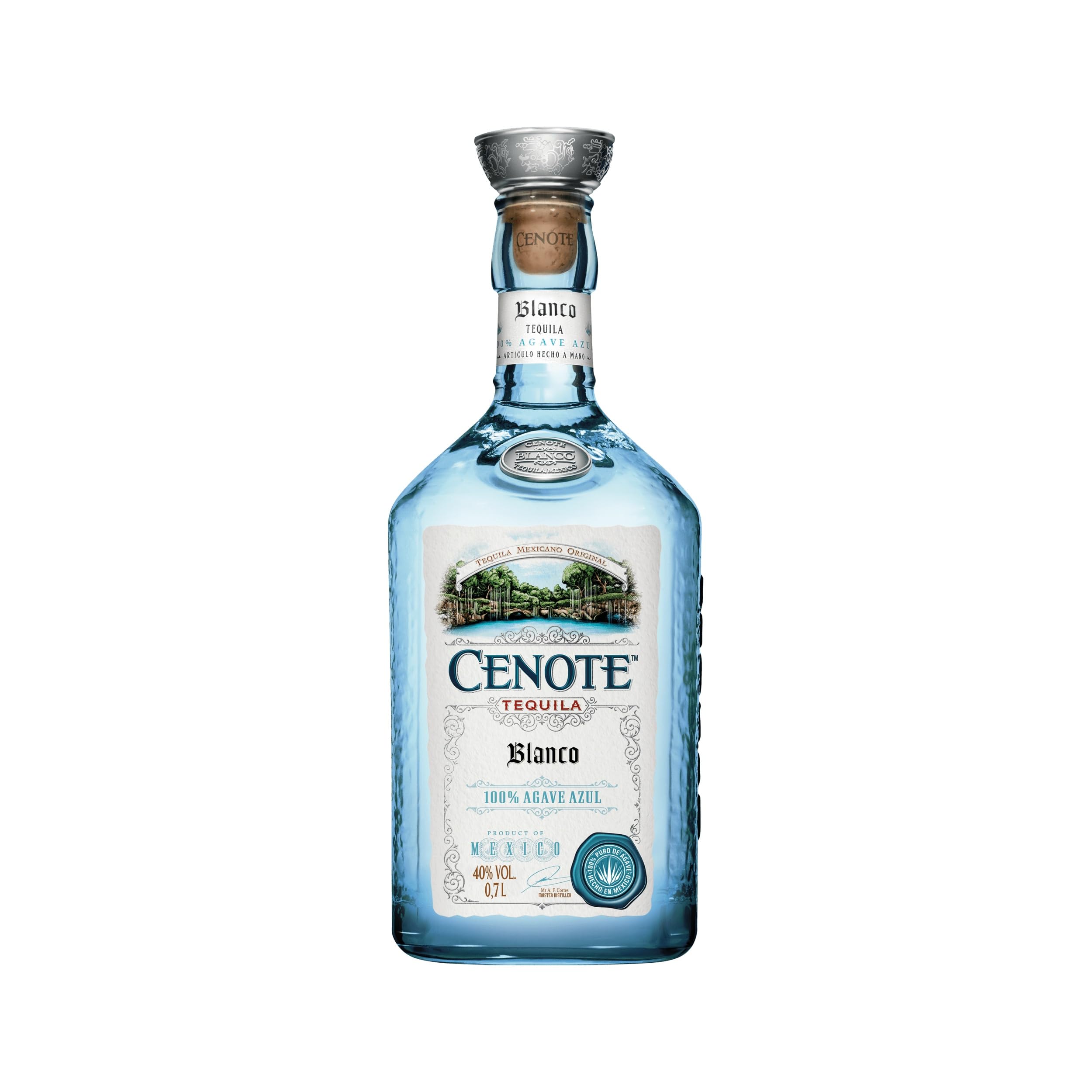 Stoli Group Cenote Blanco Tequila mild Mexico inkl. FeinWert E-Book (1 x 0.7 l)