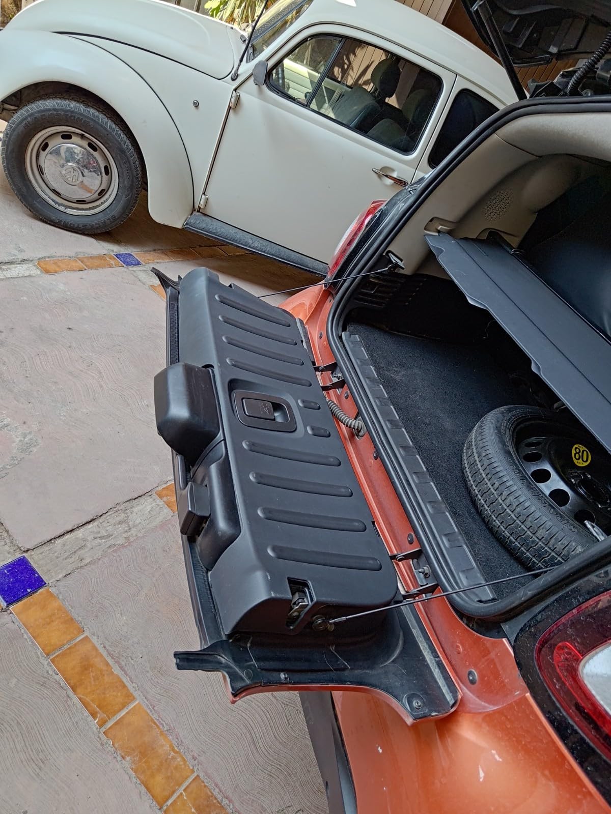 Kofferraumabdeckung für Smart 453 Fortwo 2014-2020, Hutablage, Kofferraumabdeckung, Heckkofferraum, Sichtschutz, Schwarz