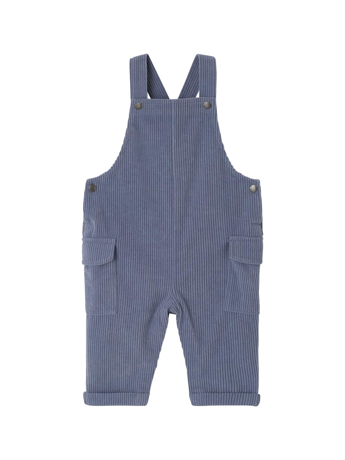 Vertbaudet 3-teiliges Baby-Set mit Geschenkbox: Shirt, Latzhose & Schmusetuch