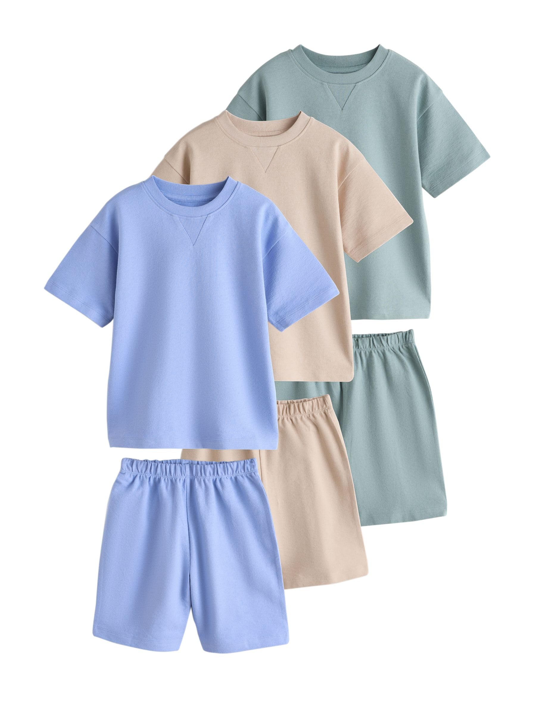NEXT Jungen Kurze Schlafanzüge, 3er-Pack