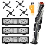 Replacement Compatible with Neato D3&comma; D7&comma; D4&comma;D5&comma;D6&comma;D8&comma;D9&comma;D75&comma;D80&comma;D85&comma; Accessories for D Series and Neato Botvac Connected Robot Vacuums&comma; Side Brush&comma; Filter&comma; Main Roller Brush