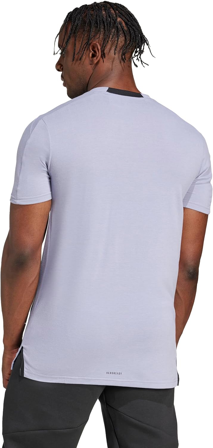 Adidas Mens Designed for Training Workout T-Shirt - Image 2