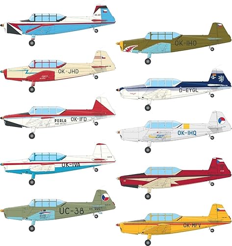 Miniatura 8 de Eduard EDK11156 1:48 Ltd Edit-Z-126 TREN R Kit de modelo de escala doble, color moldeado